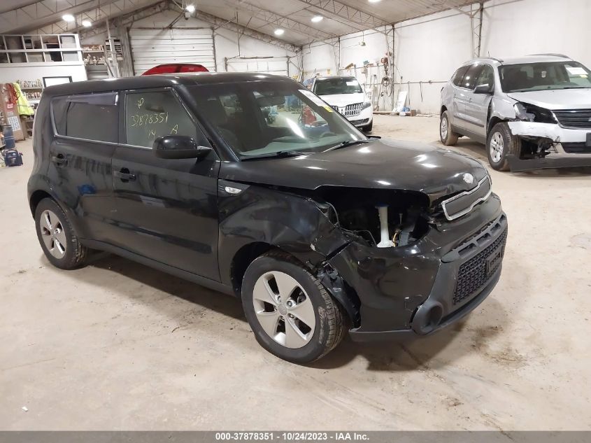 2014 KIA SOUL BASE - KNDJN2A26E7002836