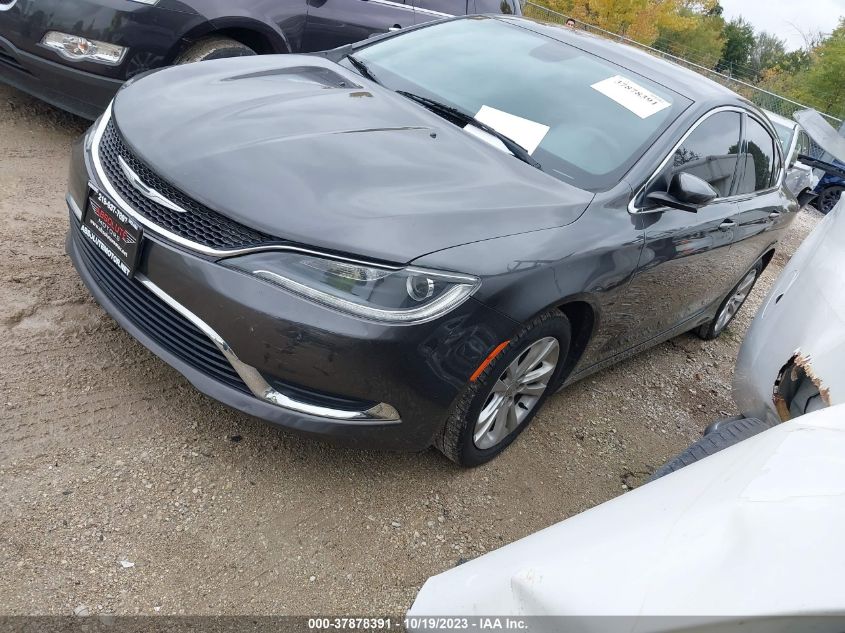 2015 CHRYSLER 200 LIMITED - 1C3CCCAB6FN502940