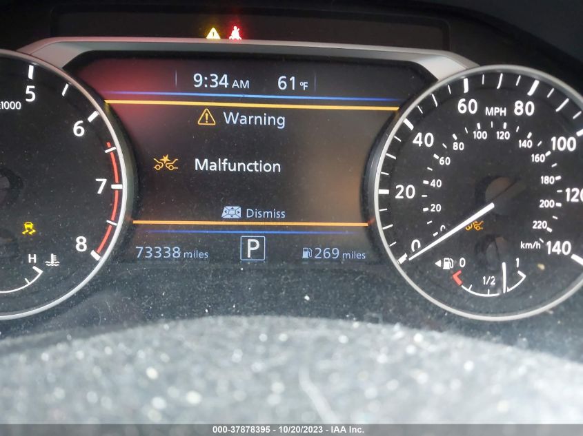 2019 NISSAN ALTIMA SR - 1N4BL4CV1KC191613