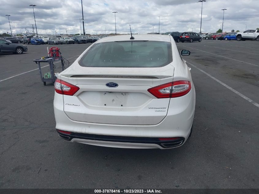 2014 FORD FUSION TITANIUM - 3FA6P0K91ER271017