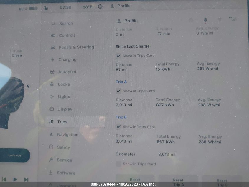 2023 TESLA MODEL Y LONG RANGE - 7SAYGDEE2PA137950