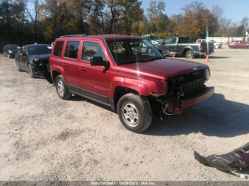 2015 JEEP PATRIOT SPORT - 1C4NJRBB4FD102666