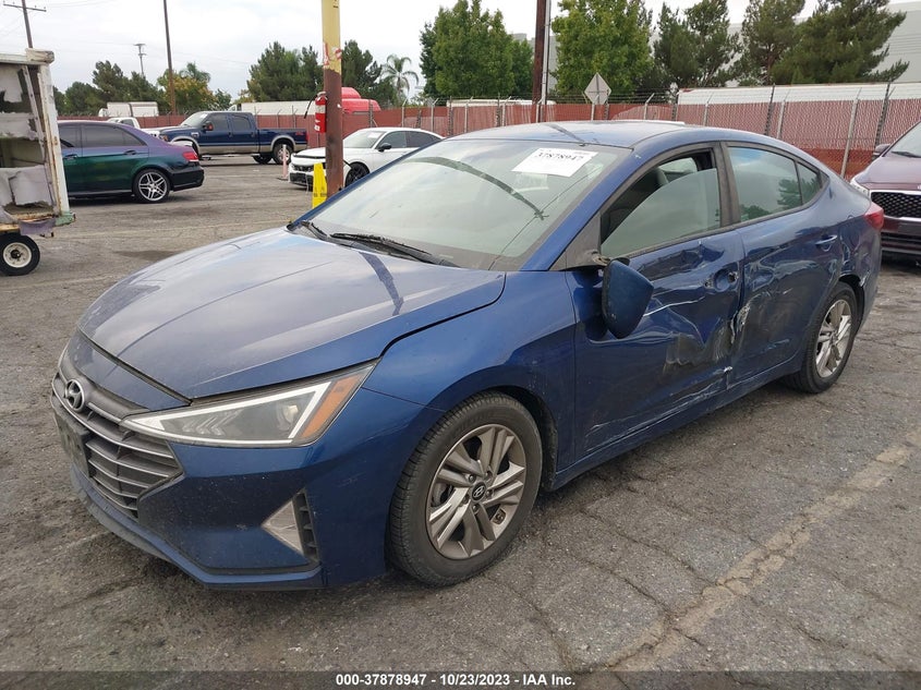 VIN 5NPD84LF4KH435417 2019 HYUNDAI ELANTRA SEL/VALUE/LIMITED