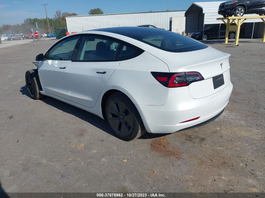 5YJ3E1EA7NF115144 2022 TESLA MODEL 3  photo 3