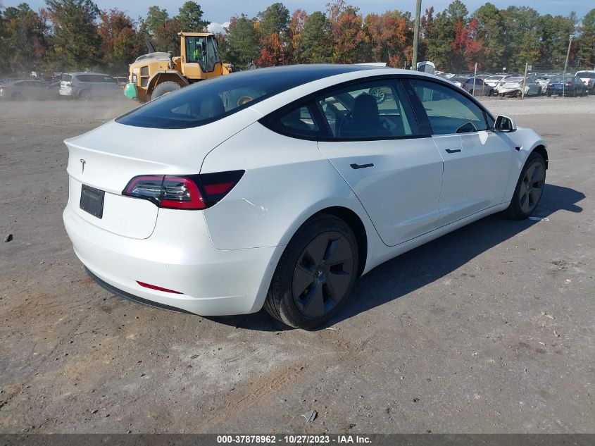 5YJ3E1EA7NF115144 2022 TESLA MODEL 3  photo 4