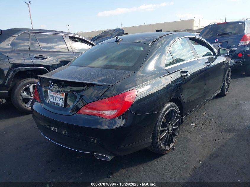 2014 MERCEDES-BENZ CLA-CLASS CLA 250 - WDDSJ4EB2EN153082