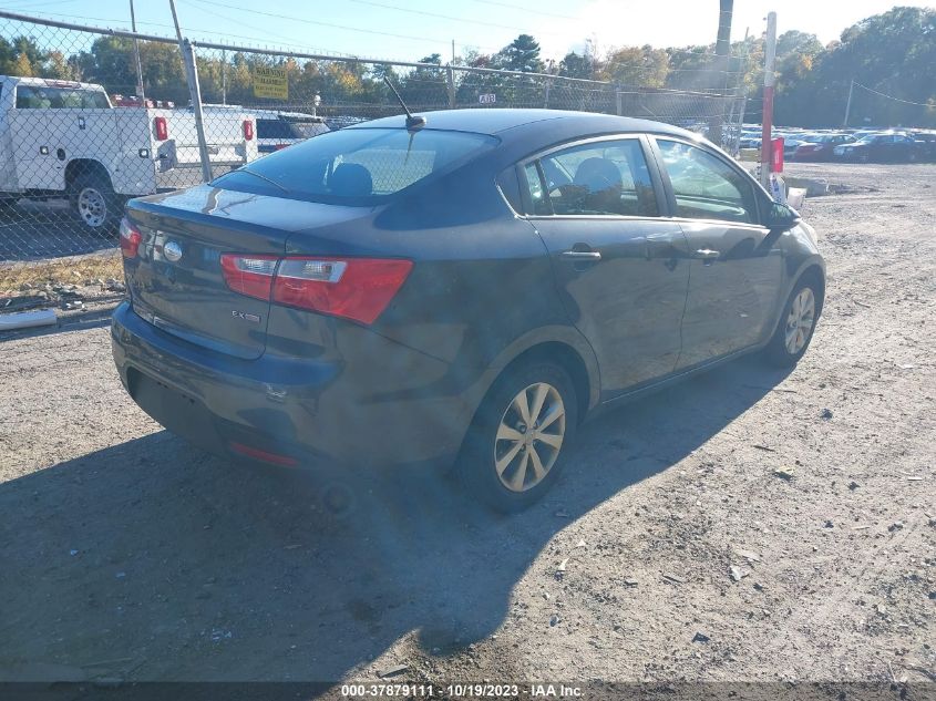 2013 KIA RIO EX - KNADN4A38D6277952