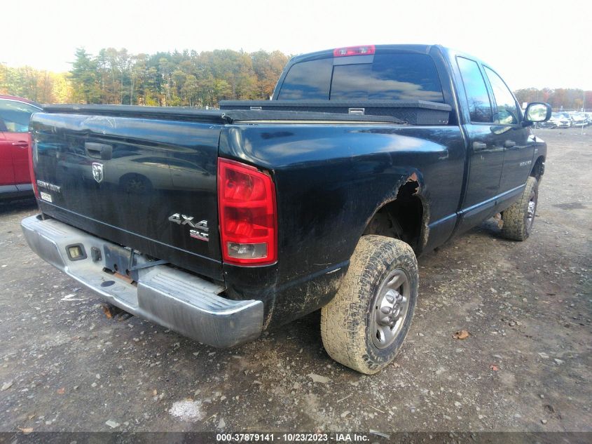 3D7KS28D36G118883 | 2006 DODGE RAM 2500