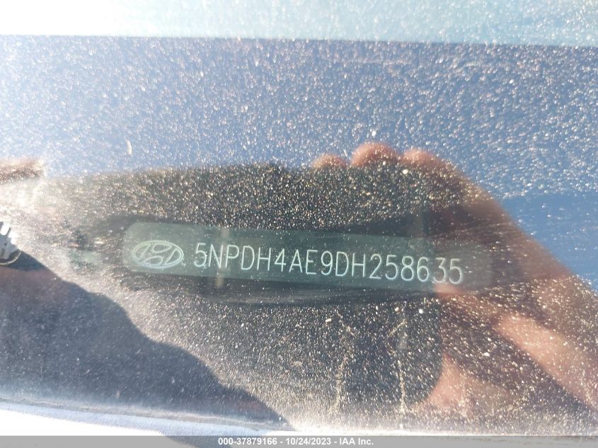 2013 HYUNDAI ELANTRA GLS PZEV - 5NPDH4AE9DH258635