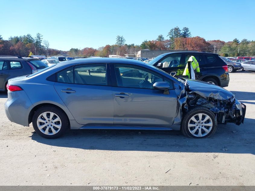 2022 TOYOTA COROLLA LE - JTDEPMAE7NJ199245