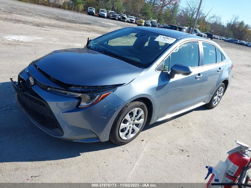 2022 TOYOTA COROLLA LE - JTDEPMAE7NJ199245