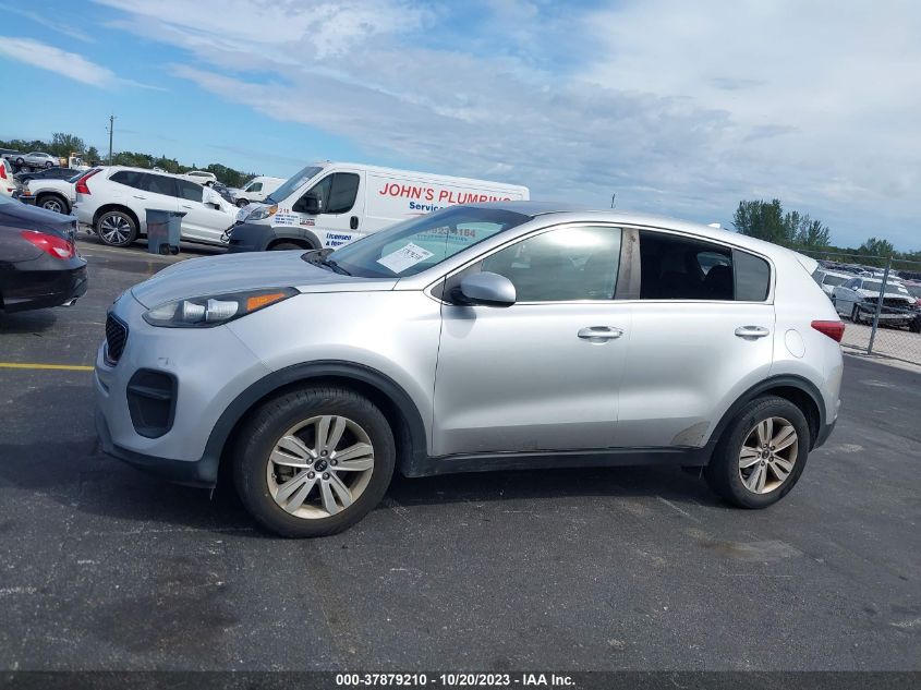 2019 KIA SPORTAGE LX - KNDPM3AC5K7540290