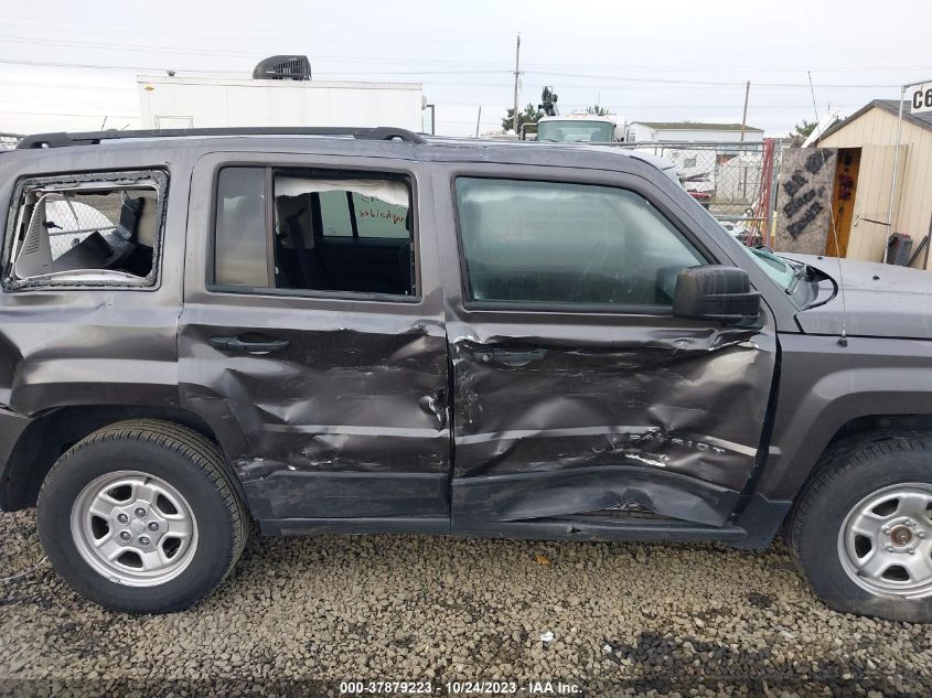 2017 JEEP PATRIOT SPORT - 1C4NJRBB7HD128889