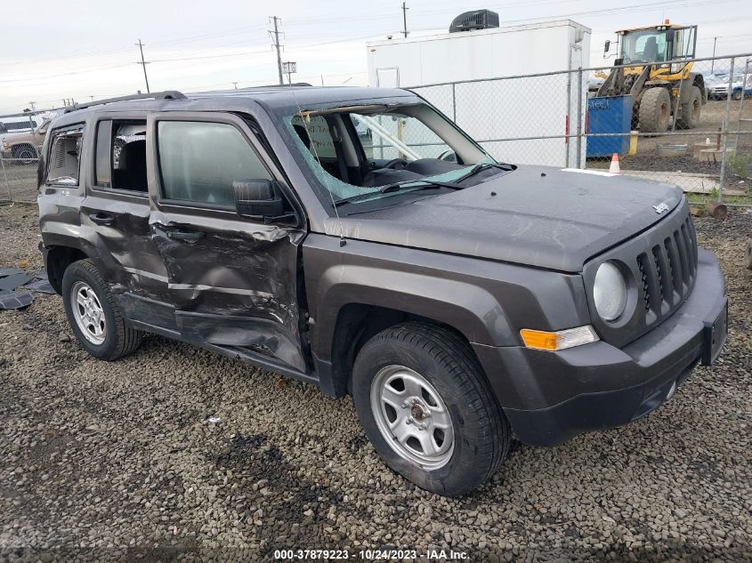 2017 JEEP PATRIOT SPORT - 1C4NJRBB7HD128889