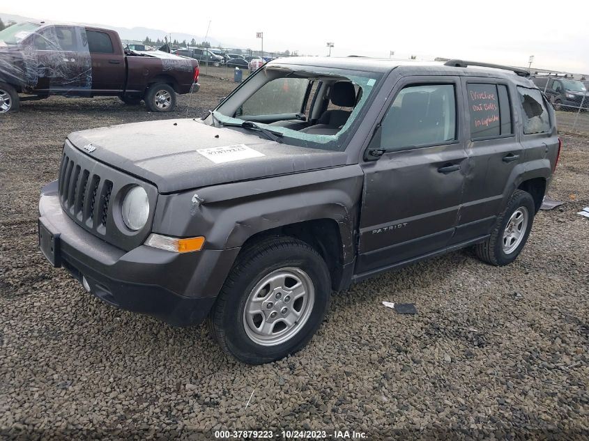 2017 JEEP PATRIOT SPORT - 1C4NJRBB7HD128889