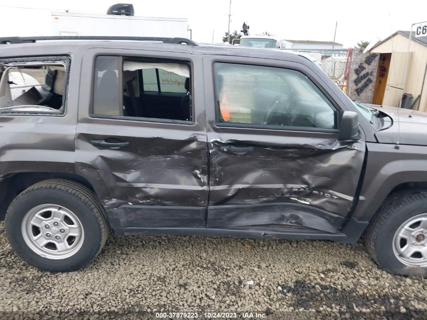 2017 JEEP PATRIOT SPORT - 1C4NJRBB7HD128889