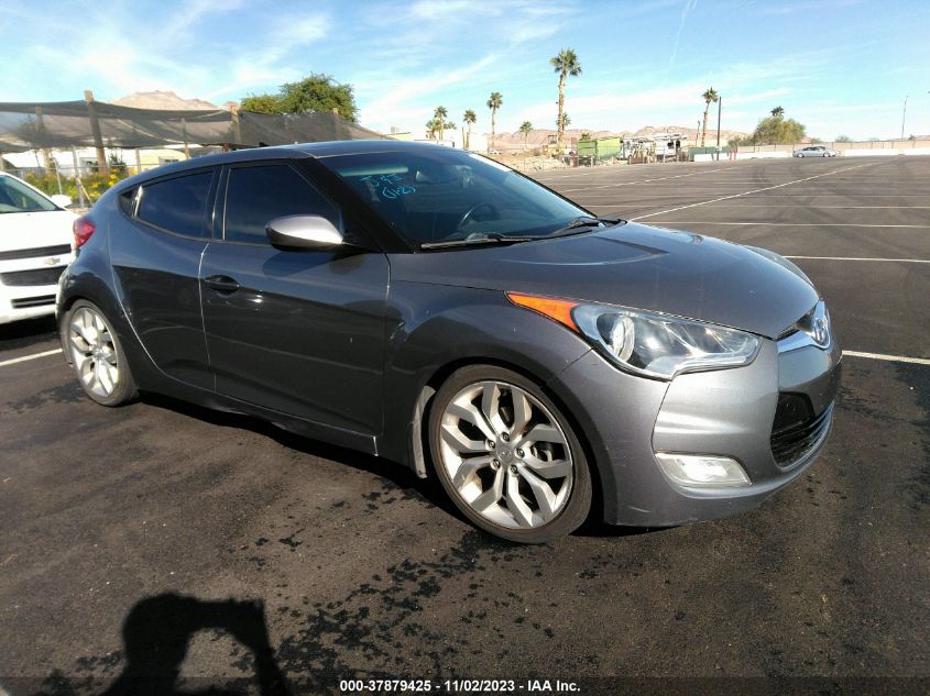 2013 HYUNDAI VELOSTER W/BLACK INT - KMHTC6AD3DU103416