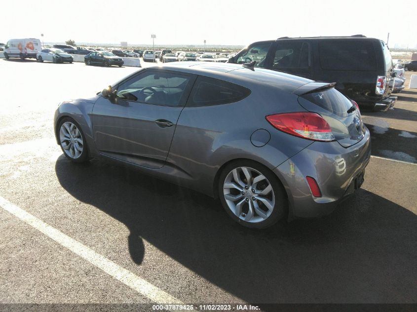 2013 HYUNDAI VELOSTER W/BLACK INT - KMHTC6AD3DU103416