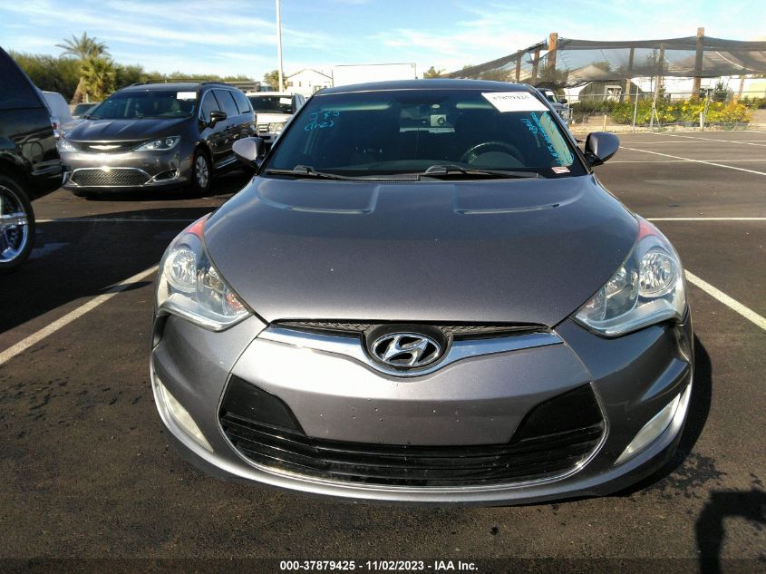 2013 HYUNDAI VELOSTER W/BLACK INT - KMHTC6AD3DU103416