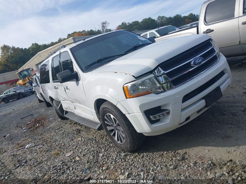 Lot #2541528248 2017 FORD EXPEDITION EL XLT salvage car