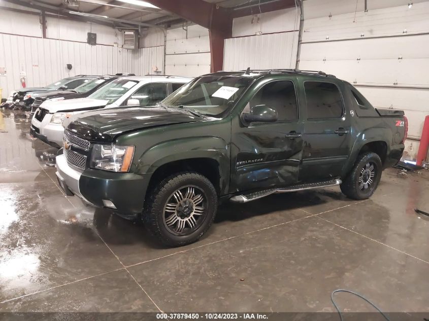 2013 CHEVROLET AVALANCHE LT - 3GNTKFE74DG237728