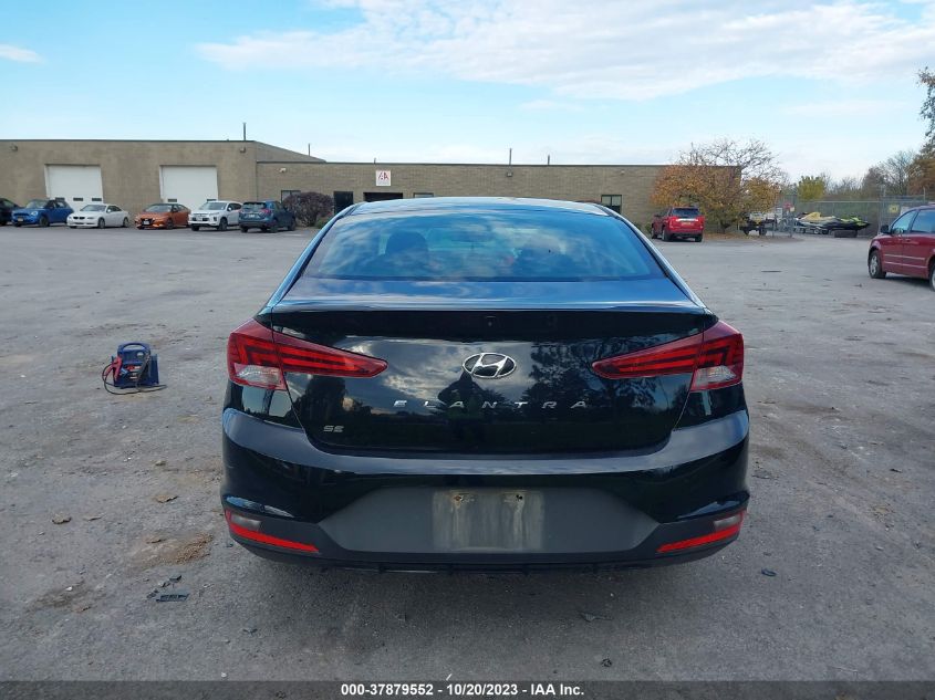 2019 HYUNDAI ELANTRA SE - 5NPD74LFXKH410380