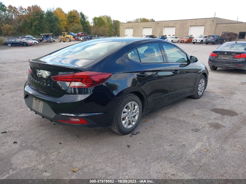 2019 HYUNDAI ELANTRA SE - 5NPD74LFXKH410380
