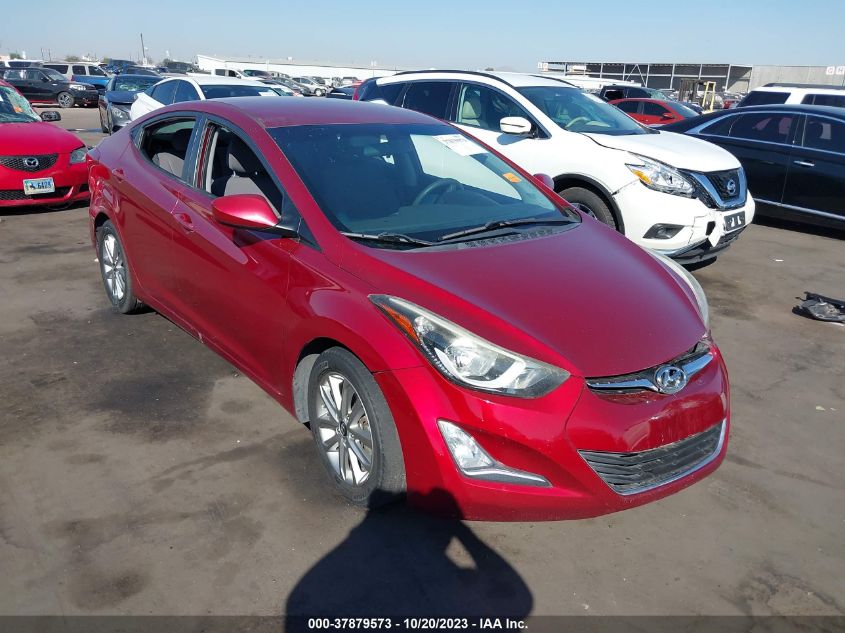 2016 HYUNDAI ELANTRA SE - 5NPDH4AE5GH658776