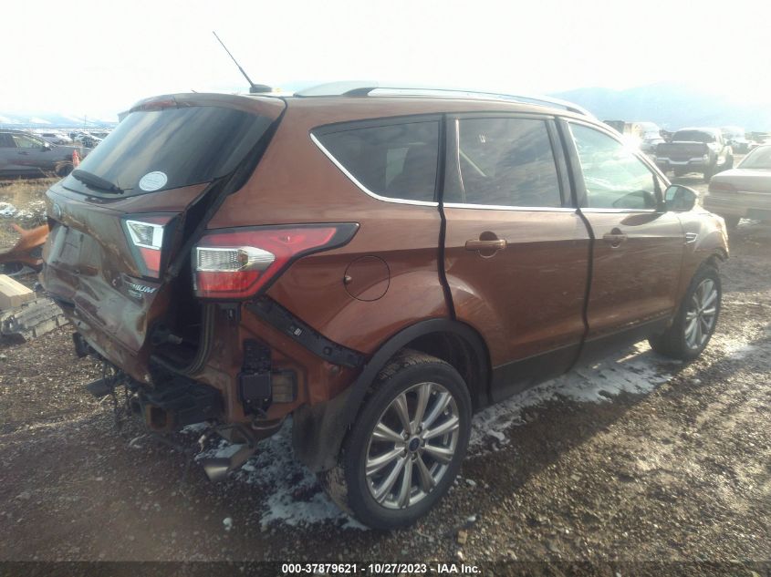 2017 FORD ESCAPE TITANIUM - 1FMCU9J97HUA23892