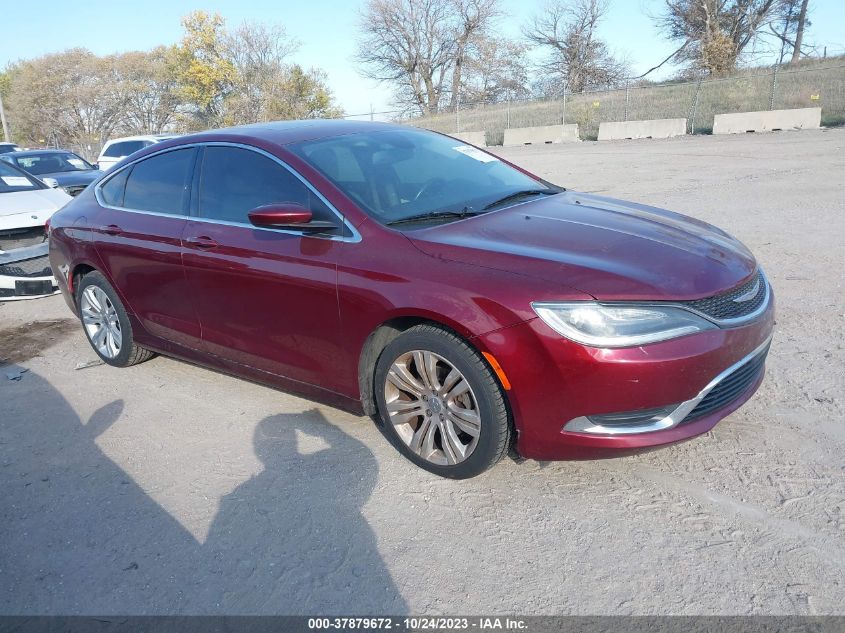 2015 CHRYSLER 200 LIMITED - 1C3CCCAB5FN538165