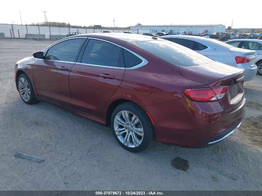 2015 CHRYSLER 200 LIMITED - 1C3CCCAB5FN538165