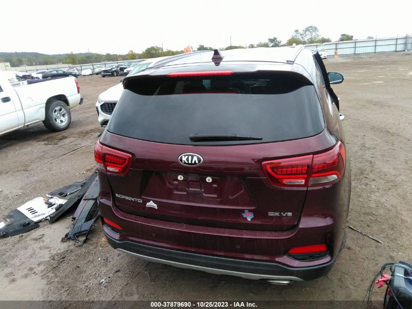 2019 KIA SORENTO EX/EX SPORT - 5XYPH4A51KG442324