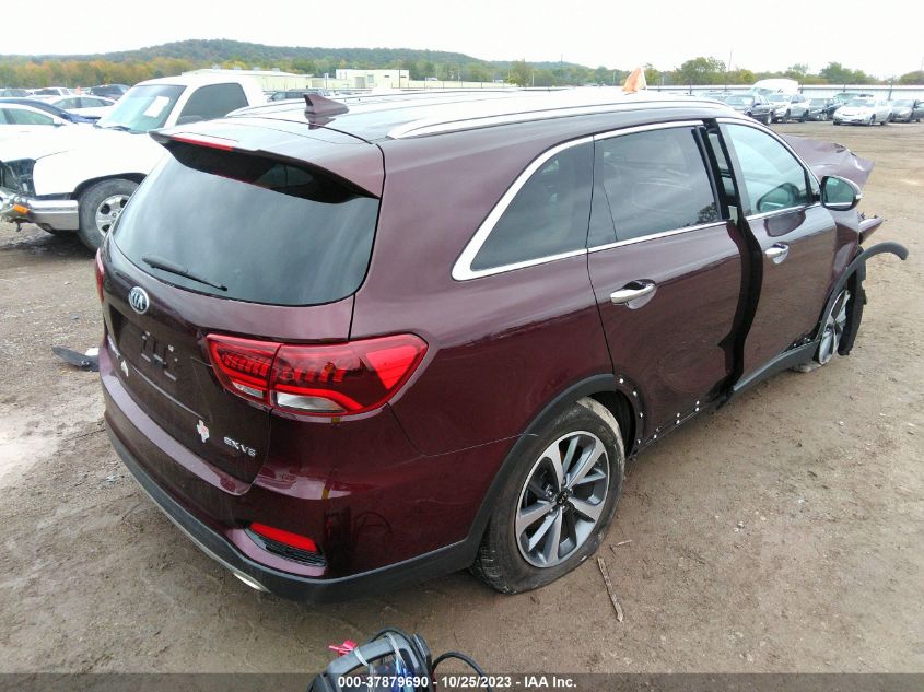 2019 KIA SORENTO EX/EX SPORT - 5XYPH4A51KG442324