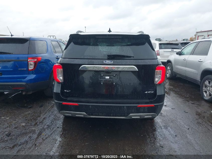 2022 FORD EXPLORER XLT - 1FMSK8DH9NGC48131