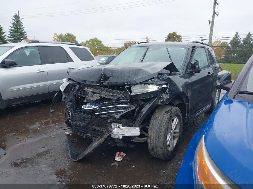 2022 FORD EXPLORER XLT - 1FMSK8DH9NGC48131