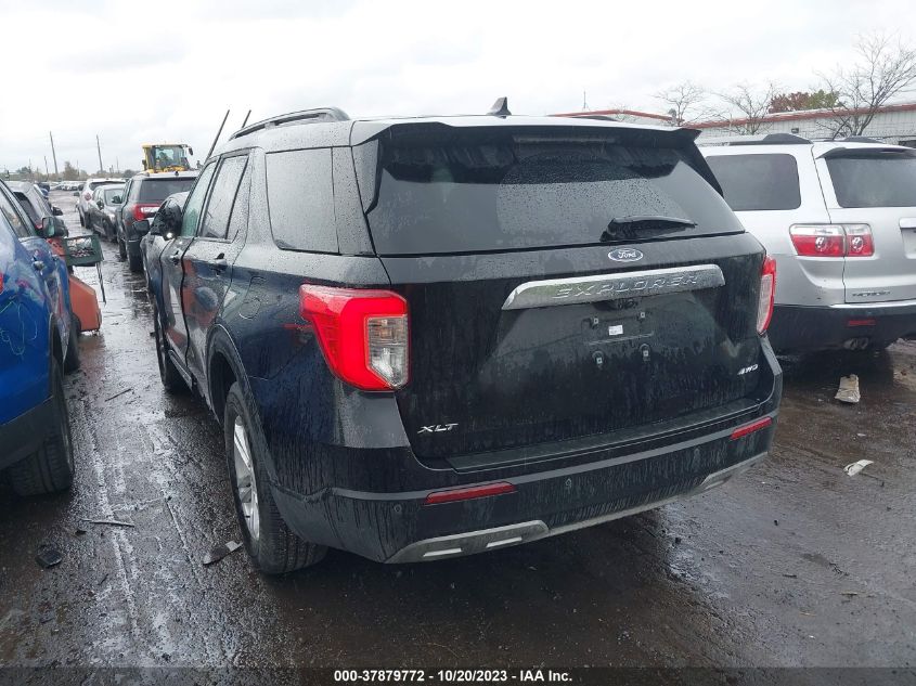 2022 FORD EXPLORER XLT - 1FMSK8DH9NGC48131