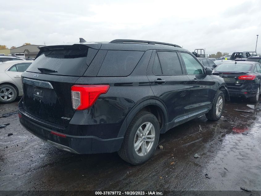 2022 FORD EXPLORER XLT - 1FMSK8DH9NGC48131