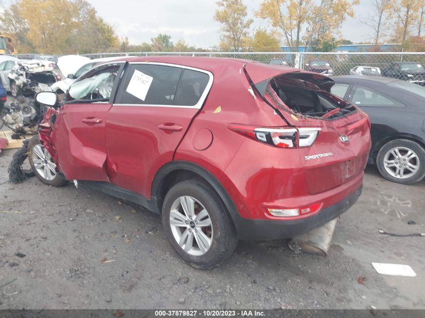 2018 KIA SPORTAGE LX - KNDPM3AC0J7396985