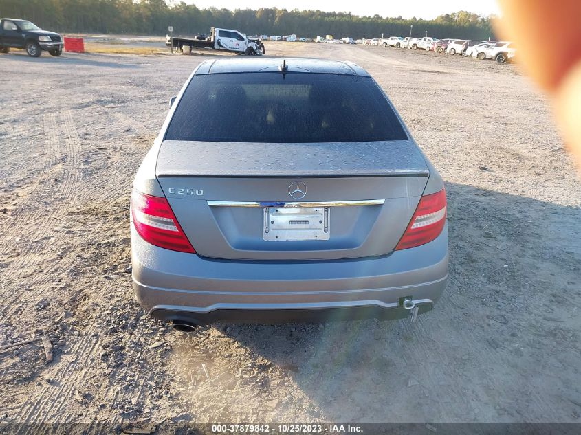 2013 MERCEDES-BENZ C-CLASS C 250 - WDDGF4HB6DR244706