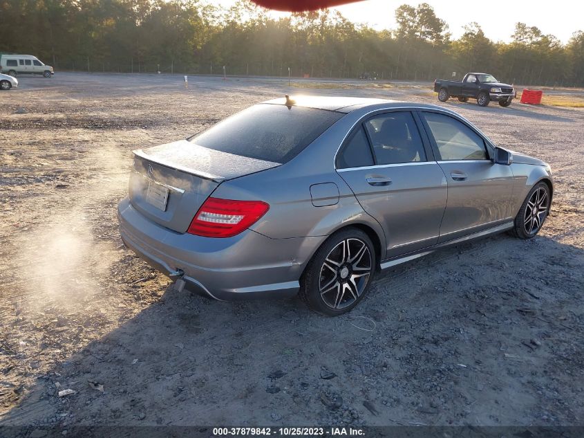 2013 MERCEDES-BENZ C-CLASS C 250 - WDDGF4HB6DR244706