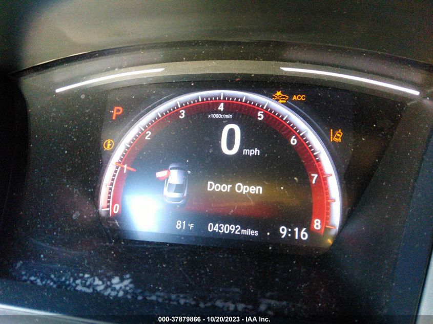 2019 HONDA CIVIC SPORT - 2HGFC2F81KH550866
