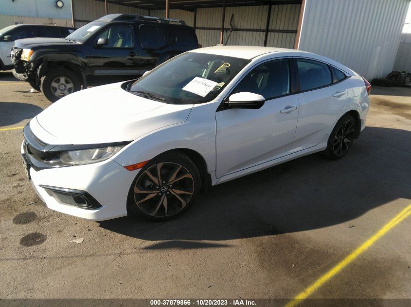 2019 HONDA CIVIC SPORT - 2HGFC2F81KH550866