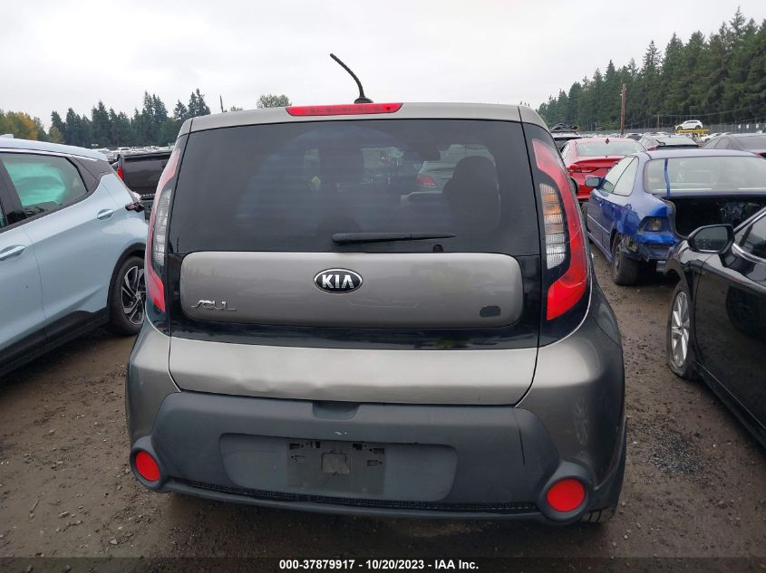 2015 KIA SOUL BASE - KNDJN2A20F7168612