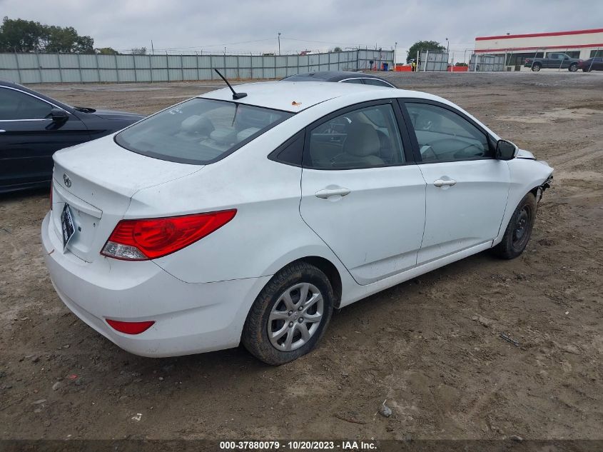 2014 HYUNDAI ACCENT GLS - KMHCT4AE5EU676624