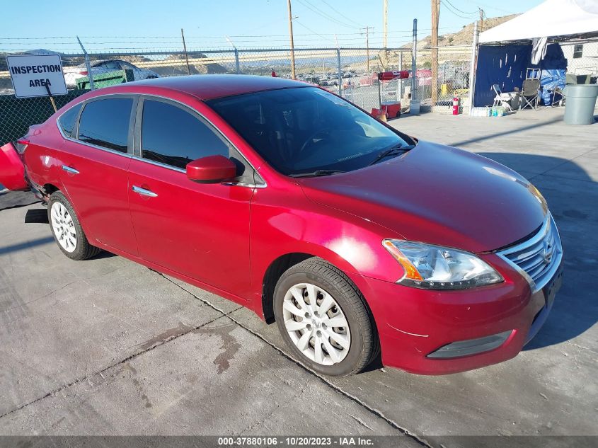 2015 NISSAN SENTRA S/SV/SR/SL - 3N1AB7AP7FY239789