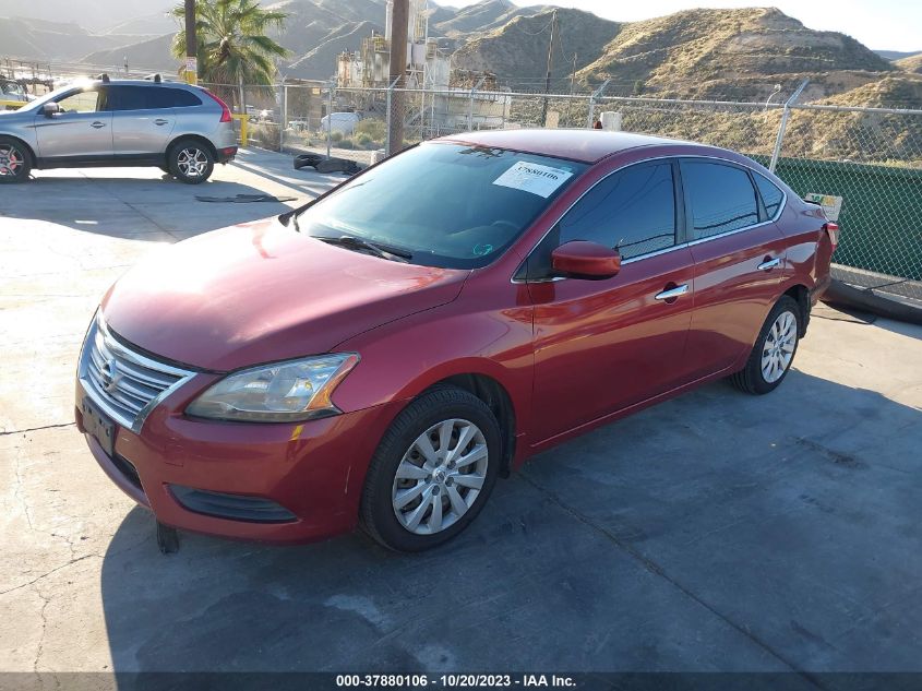 2015 NISSAN SENTRA S/SV/SR/SL - 3N1AB7AP7FY239789