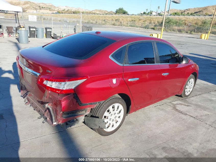 2015 NISSAN SENTRA S/SV/SR/SL - 3N1AB7AP7FY239789