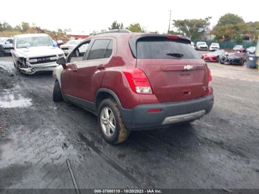 2016 CHEVROLET TRAX LT - 3GNCJPSB3GL232100