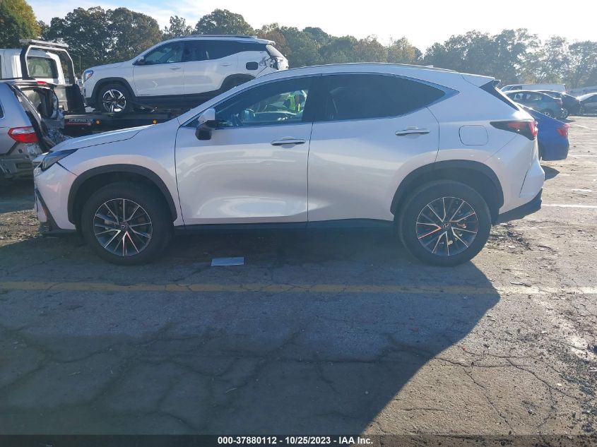 2022 LEXUS NX 350 2T2GGCEZ2NC011996