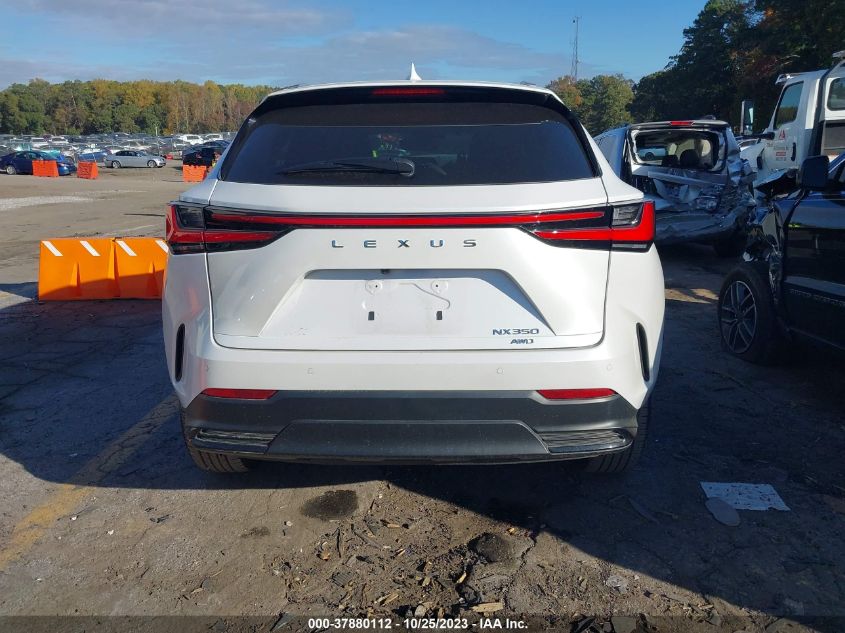 2022 LEXUS NX 350 2T2GGCEZ2NC011996